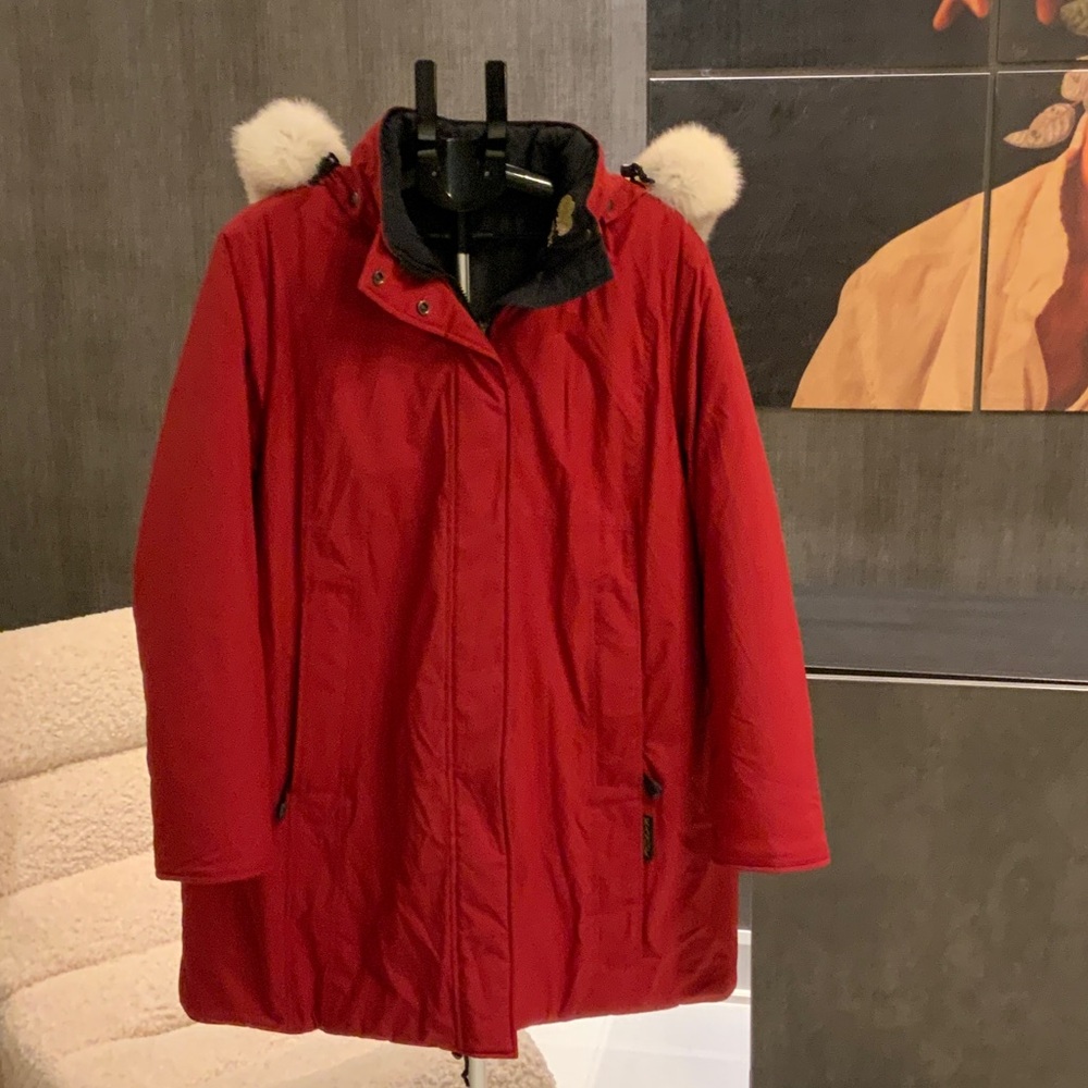 Kanuk Paspébiac Deep Red coat size 6 / XL